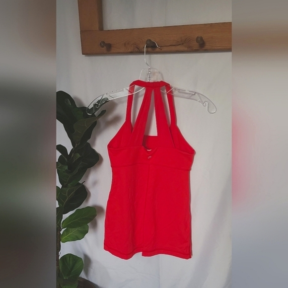 🍋 Lululemon Tank- Strappy Coral - See measurements for size - size 6 or - Picture 10 of 14